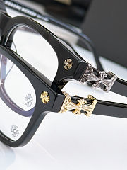 Fortok Chrome Hearts Cox Ucker Square-Frame Glasses Multicolor - 4