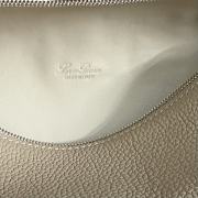 Fortok Extra Pocket L19 Grained Calfskin Beige 11 x 19 x 6.5 cm - 6