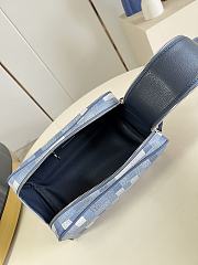 Fortok Louis Vuitton Dopp Kit Damoflage Coated Canvas 28 x 15 x 16.5cm - 6