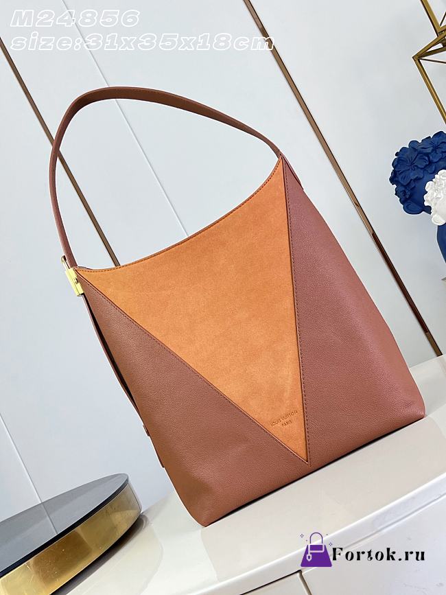 Fortok Louis Vuitton Low Key Hobo MM Cogna 31 x 35 x 18 cm - 1