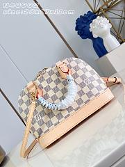 Fortok Louis Vuitton Alma BB Damier Azur Blue 23.5 x 17.5 x 11.5cm - 6