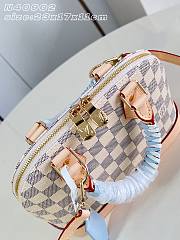 Fortok Louis Vuitton Alma BB Damier Azur Blue 23.5 x 17.5 x 11.5cm - 4