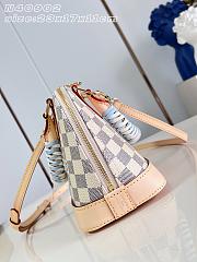Fortok Louis Vuitton Alma BB Damier Azur Blue 23.5 x 17.5 x 11.5cm - 3