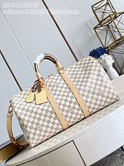 Fortok Louis Vuitton Keepall Bandoulière 45 Damier Azur canvas 45 x 27 x 20cm - 1