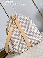 Fortok Louis Vuitton Keepall Bandoulière 45 Damier Azur canvas 45 x 27 x 20cm - 2