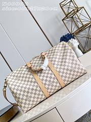 Fortok Louis Vuitton Keepall Bandoulière 45 Damier Azur canvas 45 x 27 x 20cm - 3