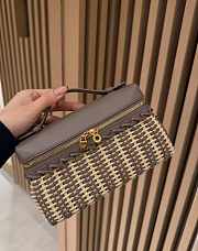 Fortok Loro Piana Extra Pocket L19 Wicker Grey 19*7*12cm - 6