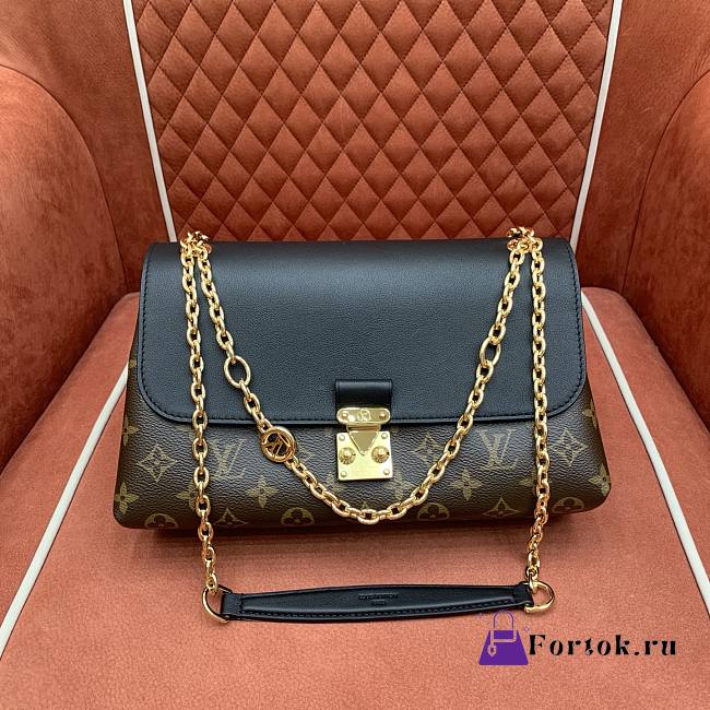 Fortok Louis Vuitton Madeleine BB handbag Black Canvas Monogram 29 x 18 x 10.5CM - 1