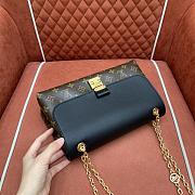 Fortok Louis Vuitton Madeleine BB handbag Black Canvas Monogram 29 x 18 x 10.5CM - 5