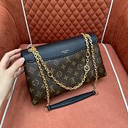 Fortok Louis Vuitton Madeleine BB handbag Black Canvas Monogram 29 x 18 x 10.5CM - 2