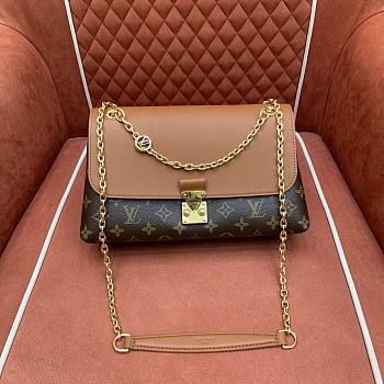Fortok Louis Vuitton Madeleine BB handbag Brown Canvas Monogram 29 x 18 x 10.5CM