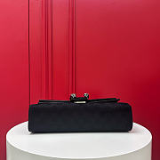 Fortok Gucci Dionysus shoulder bag black GG canvas 28 x 14 x 7cm  - 6