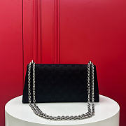 Fortok Gucci Dionysus shoulder bag black GG canvas 28 x 14 x 7cm  - 3