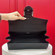 Fortok Gucci Dionysus Shoulder Bag Black Leather 28 x 14 x 7cm  - 2