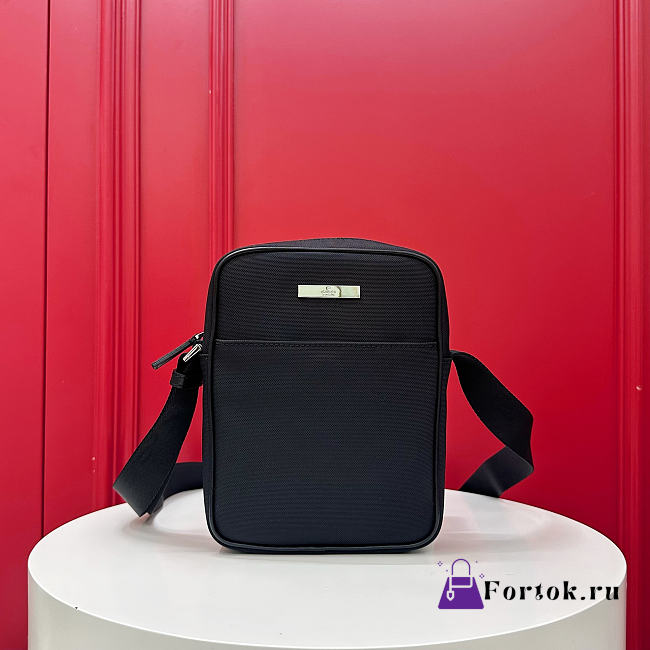 Fortok Gucci Tag small crossbody bag Black 14 x 4 x 20cm - 1