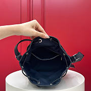 Fortok Gucci Venice Small Bucket Bag Blue GG Denim 21 x 23.5 x 14cm - 5