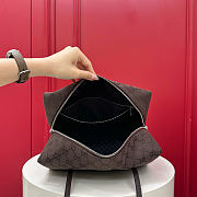 Fortok Gucci Melrose Medium Boston Bag Brown GG canvas 29 x 14 x 15cm - 2