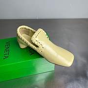 Fortok Bottega Veneta Sabato Slippers Alabaster Yellow 3.5cm - 5