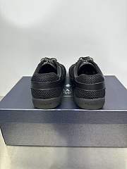 Fortok Prada Speedrock Men Sneakers Black Mesh and Leather - 2