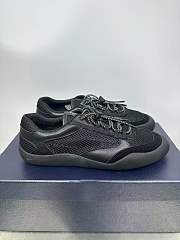Fortok Prada Speedrock Men Sneakers Black Mesh and Leather - 6