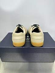 Fortok Prada Speedrock Men Sneakers Beige Mesh and Leather - 5