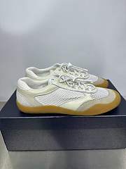 Fortok Prada Speedrock Men Sneakers White Mesh and Leather - 5