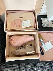 Fortok Miu Miu Tyre Technical Fabric and Suede Sneakers  - 3
