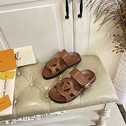 Fortok Louis Vuitton Isola Comfort Brown Leather - 5