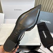 Fortok Chanel Pointed-toe Mary Jane Pumps Camellia Flower 3.5cm - 6