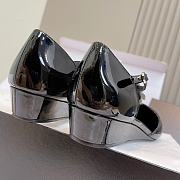 Fortok Chanel Pointed-toe Mary Jane Pumps Camellia Flower 3.5cm - 5