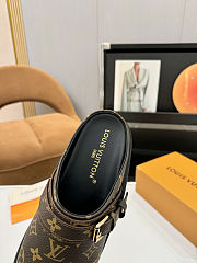 Fortok Louis Vuitton LV Easy Mules Brown Monogram - 4