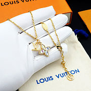 Fortok Louis Vuitton x Murakami Monogram Multicolor necklace Gold - 2
