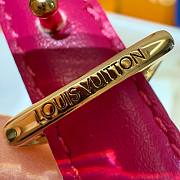 Fortok Louis Vuitton x Takashi Murakami Monogram Multicolor Belt Gold FLoral Buckle - 3