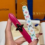 Fortok Louis Vuitton x Takashi Murakami Monogram Multicolor Belt Black FLoral Buckle - 5