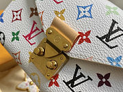 Fortok Louis Vuitton x Takashi Murakami Monogram Multicolor Pouch Metis Belt 13.5 x 8cm - 3