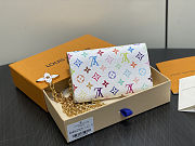 Fortok Louis Vuitton x Takashi Murakami Monogram Multicolor Pouch Metis Belt 13.5 x 8cm - 2