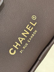 Fortok Chanel 2026ss Bowling Bag CC logo Brown 19*35.5*12.5cm - 2