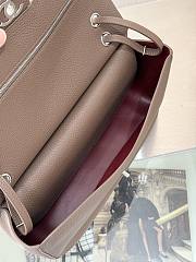 Fortok Chanel 2026ss  Chanel Maxi Flapbag Beige 19.5*32*10cm - 4