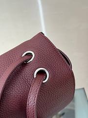 Fortok Chanel 2026ss Chanel Maxi Flapbag Burgundy 19.5*32*10cm - 5
