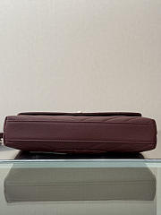 Fortok Chanel Coco Handle bag Burgundy 30-13-6cm - 6