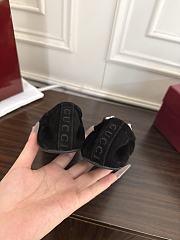 Fortok Gucci Prima Horsebit ballet flats Black Suede - 5