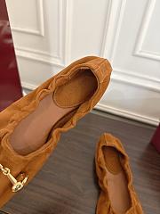 Gucci Prima Horsebit ballet flats Brown - 6
