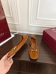 Gucci Prima Horsebit ballet flats Brown - 4