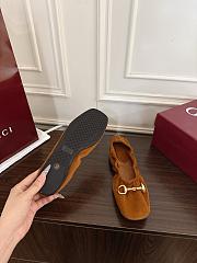 Gucci Prima Horsebit ballet flats Brown - 2