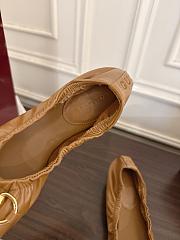Gucci Prima Horsebit ballet flats Brown Leather - 2