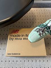 Fortok New Balance x Miu Miu 530 SL Sneakers Sage Green - 4