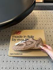 Fortok New Balance x Miu Miu 530 SL Sneakers Brown - 6