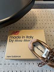 Fortok New Balance x Miu Miu 530 SL Sneakers Brown - 5
