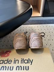 Fortok New Balance x Miu Miu 530 SL Sneakers Brown - 4