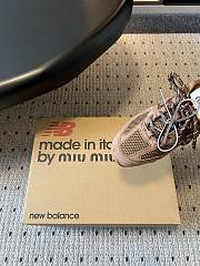 Fortok New Balance x Miu Miu 530 SL Sneakers Brown - 3